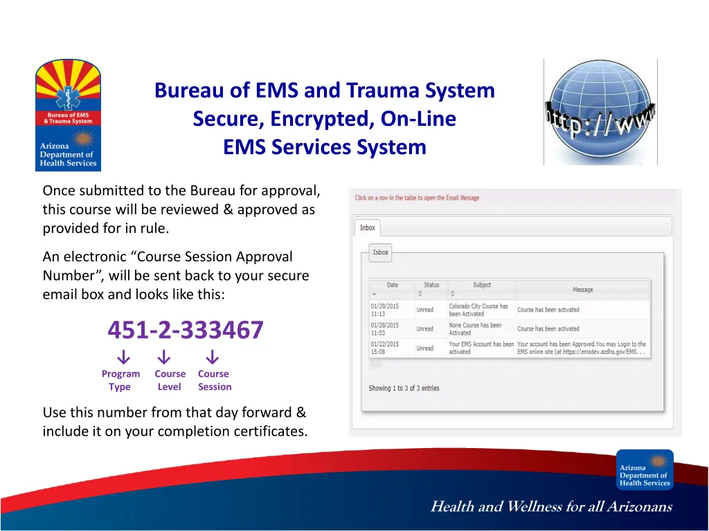 bureau of ems and trauma system secure encrypted 17