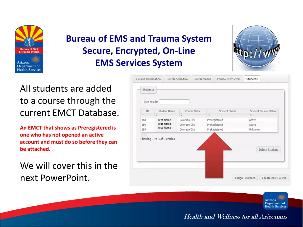 bureau of ems and trauma system secure encrypted 20