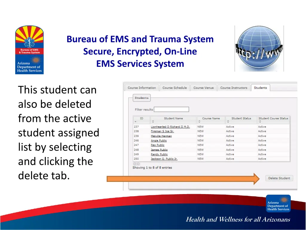 bureau of ems and trauma system secure encrypted 24
