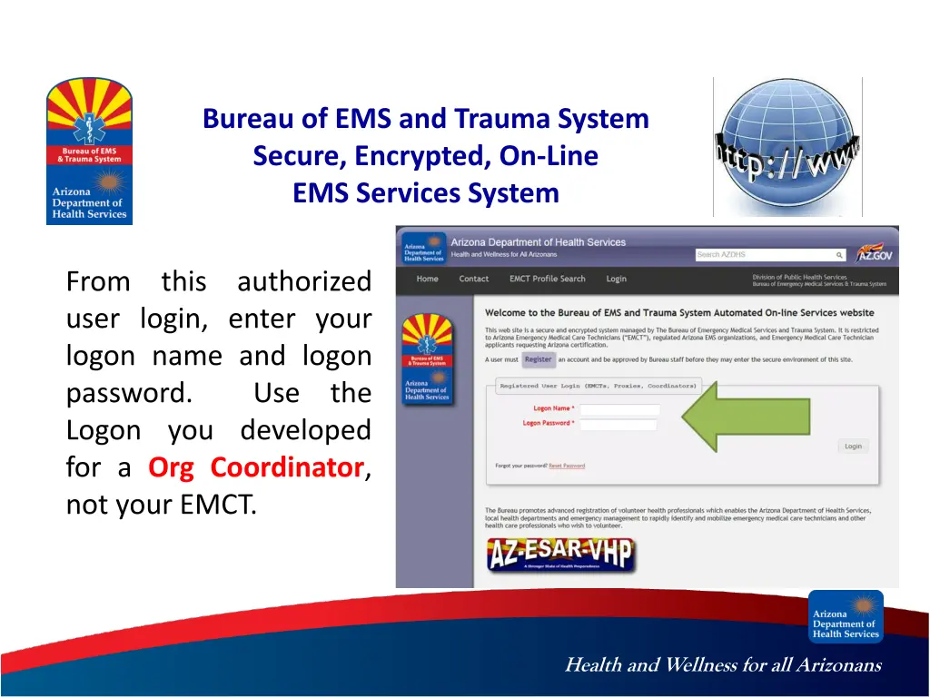 bureau of ems and trauma system secure encrypted 3