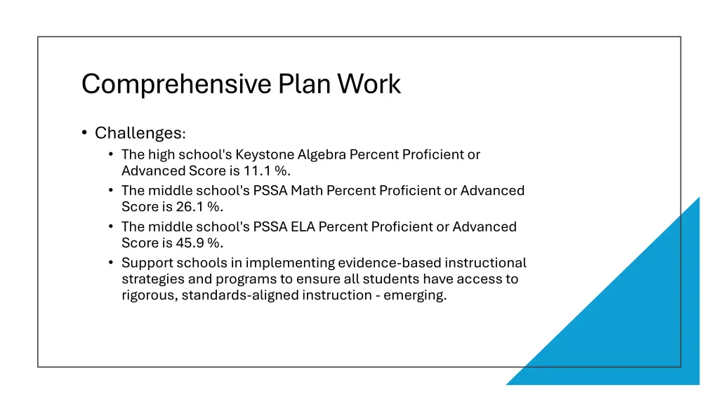 comprehensive plan work 1