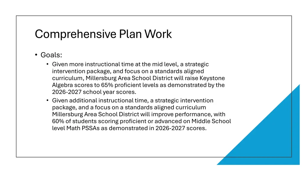 comprehensive plan work 2