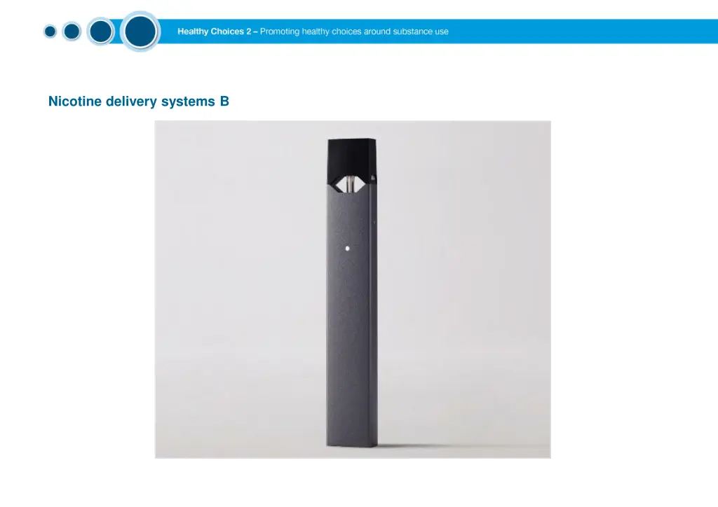 nicotine delivery systems b