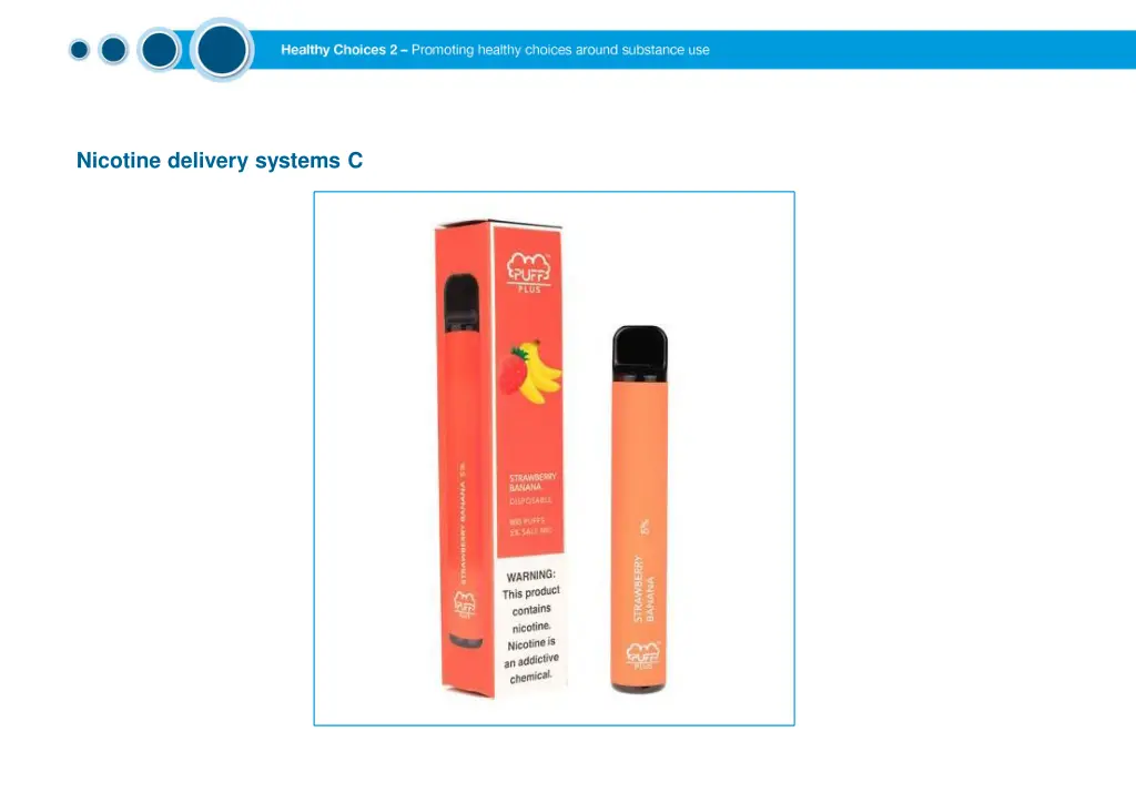 nicotine delivery systems c