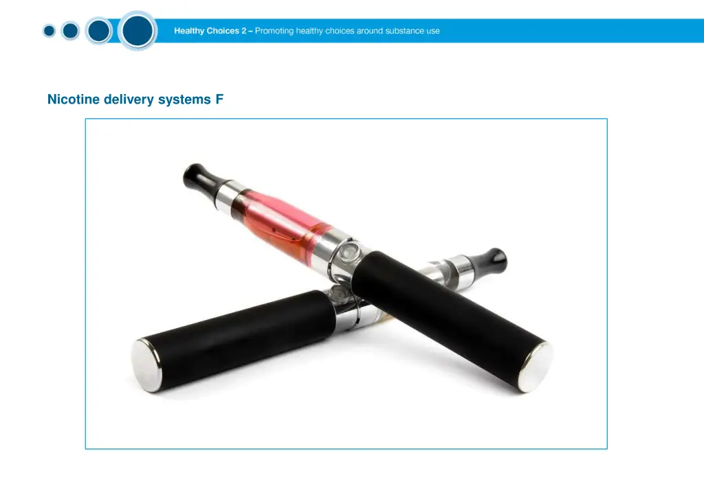nicotine delivery systems f