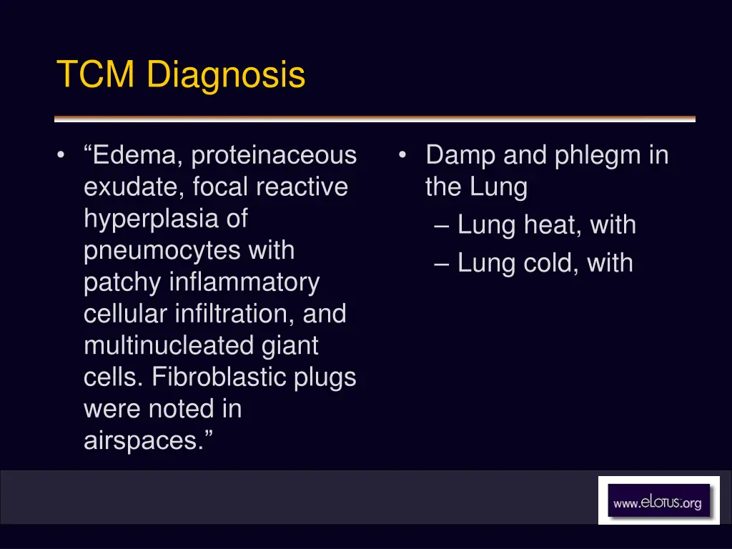 tcm diagnosis 3