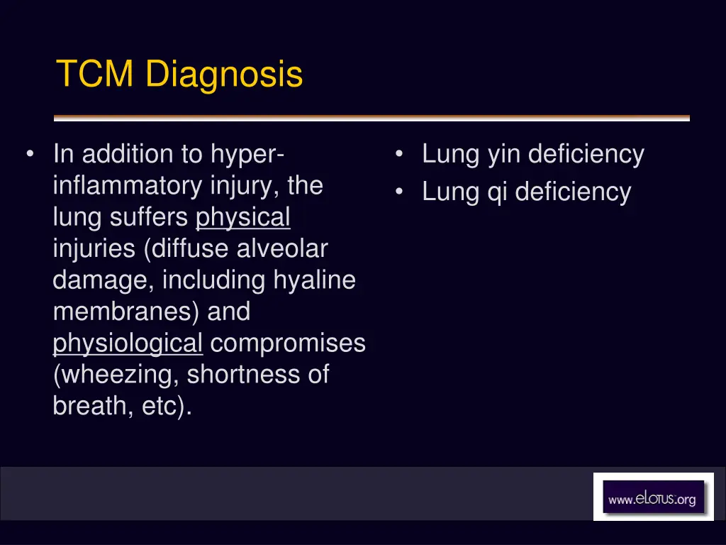 tcm diagnosis 5