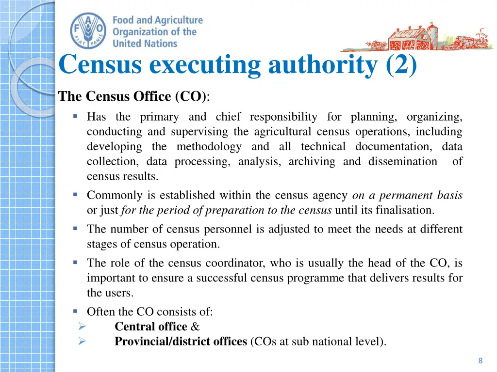 census executing authority 2