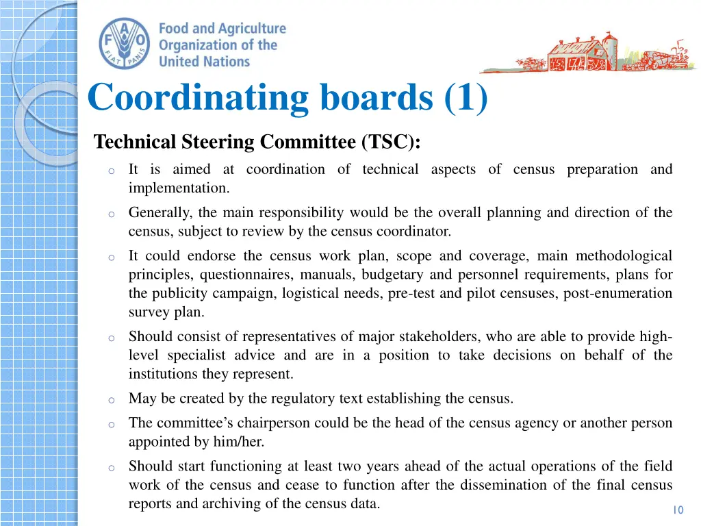 coordinating boards 1