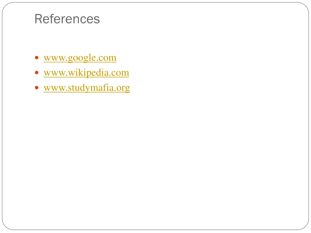 references