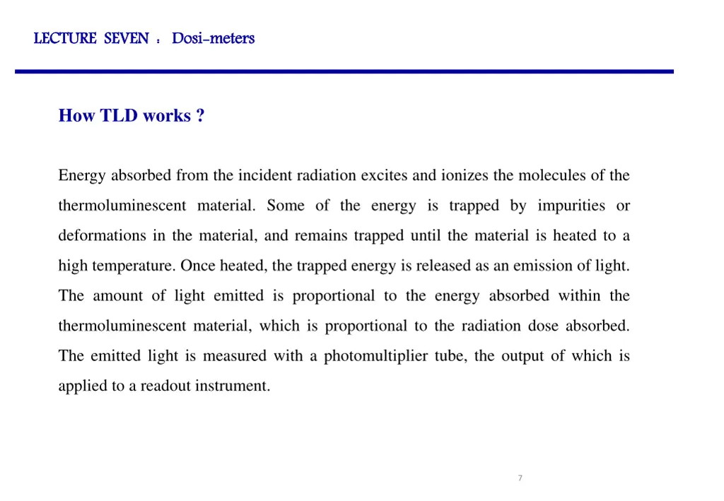 lecture seven 2