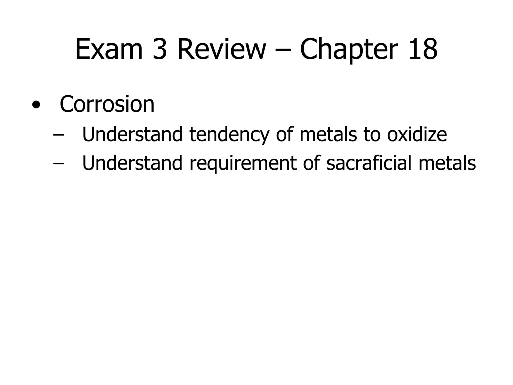 exam 3 review chapter 18 5