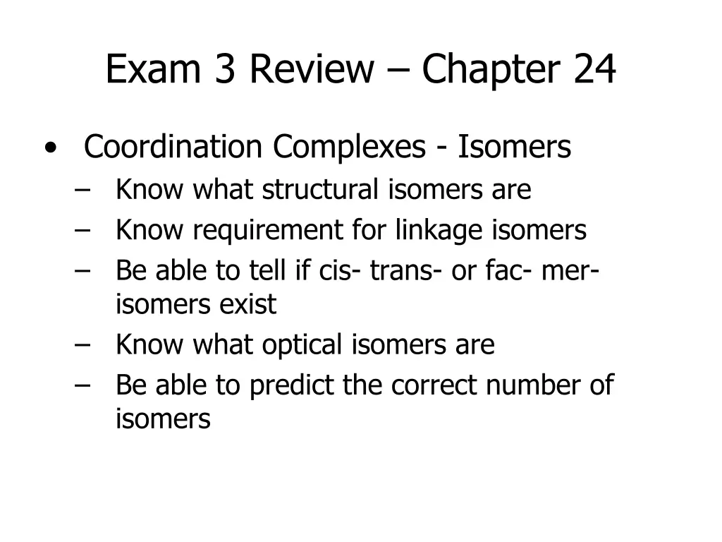 exam 3 review chapter 24 2