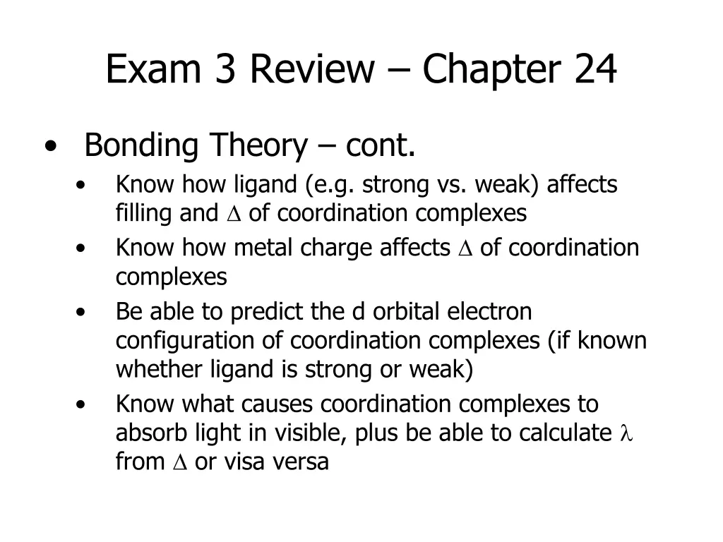 exam 3 review chapter 24 4