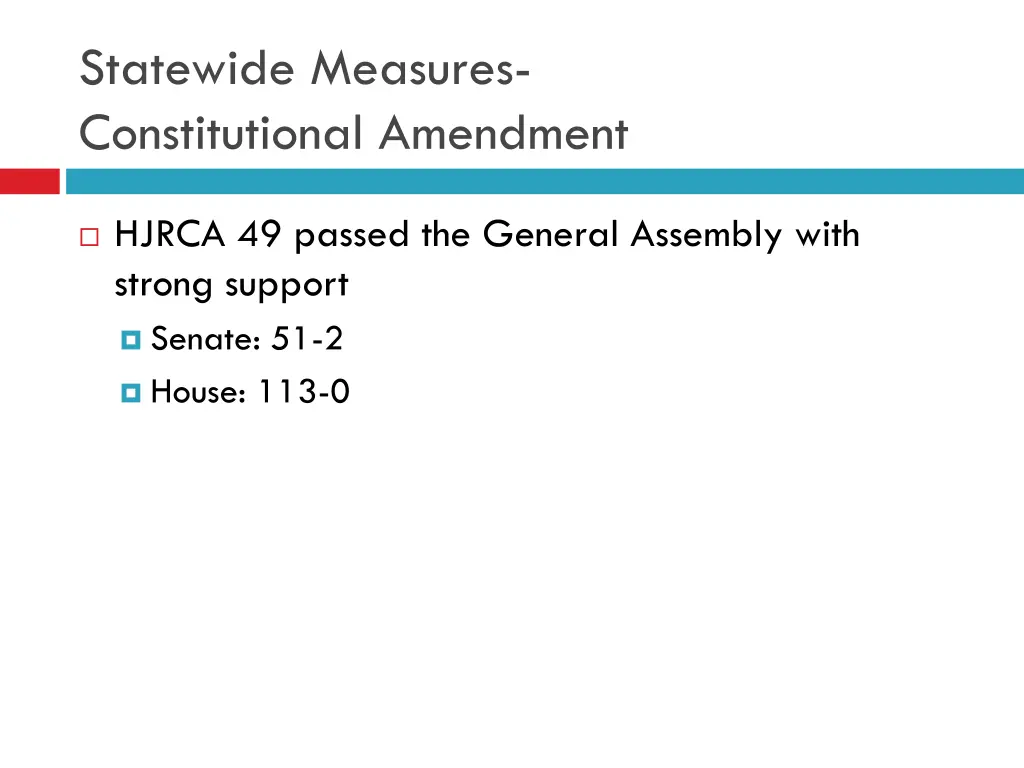 statewide measures constitutional amendment 1