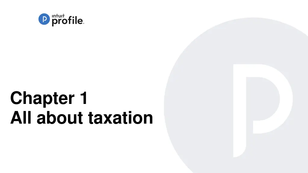 chapter 1 all about taxation