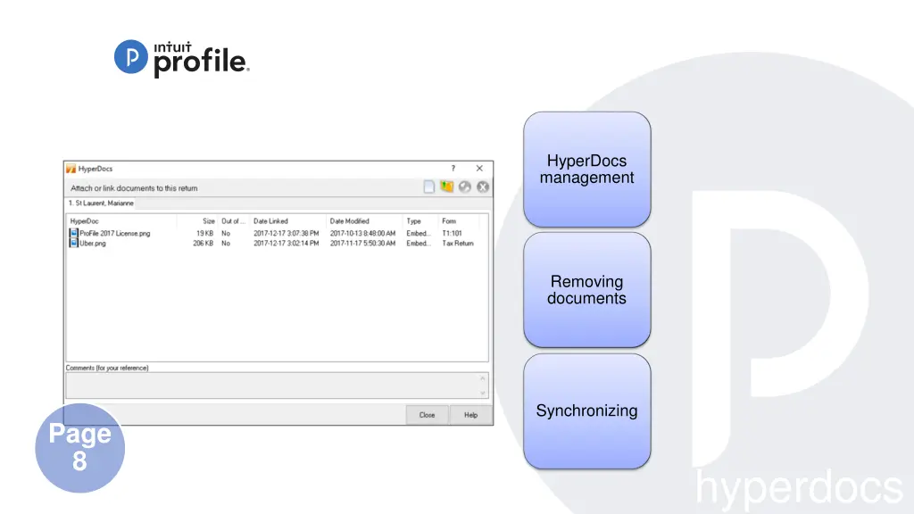hyperdocs management