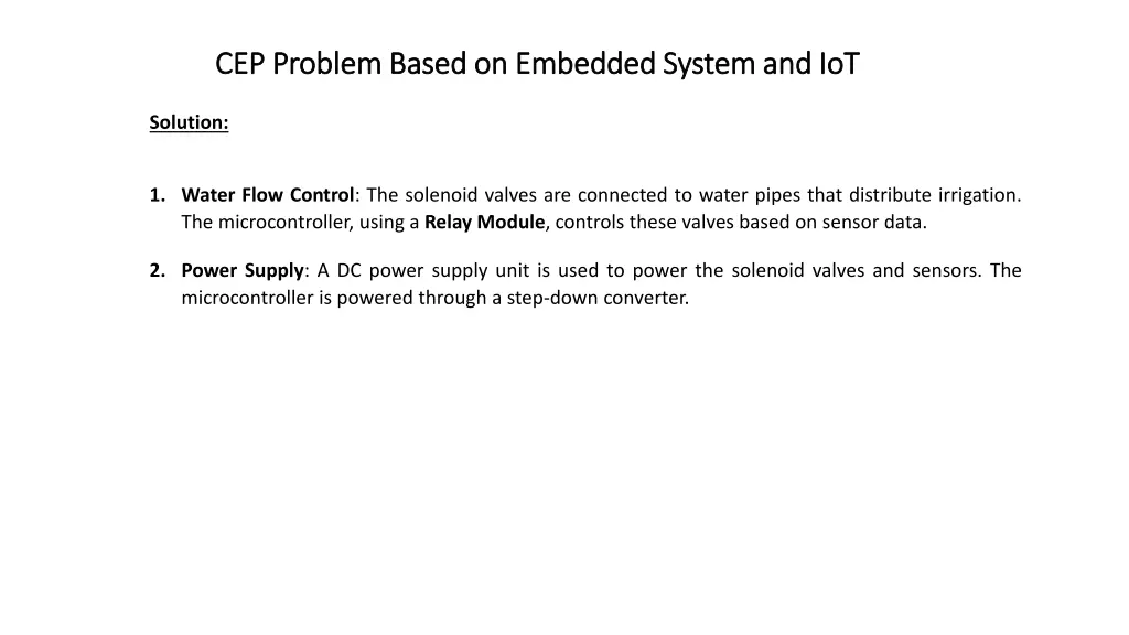 cep problem based on embedded system 7