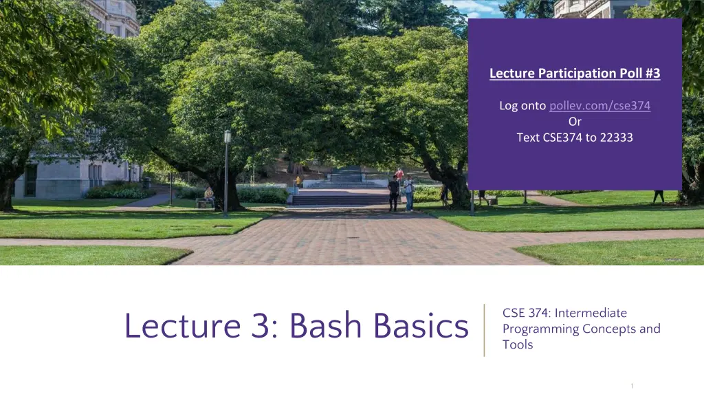 lecture participation poll 3