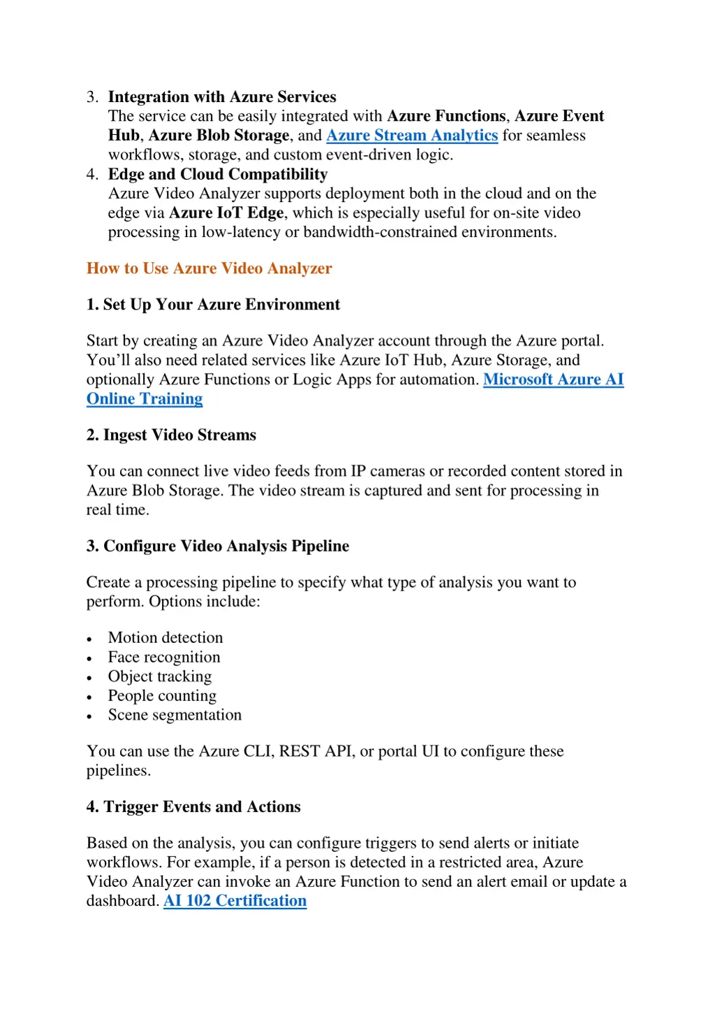 3 integration with azure services the service