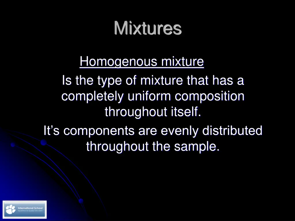 mixtures 3