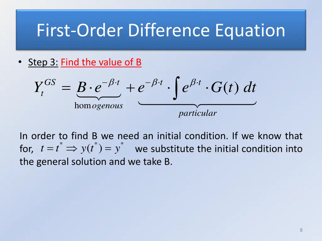 first order difference equation 5
