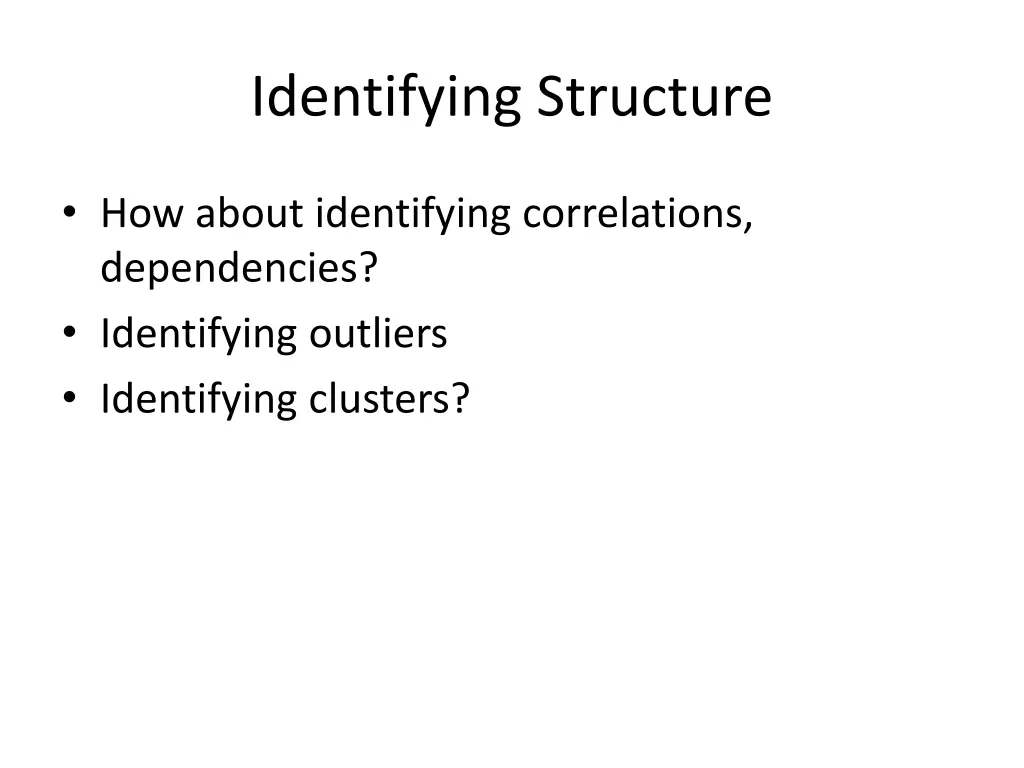 identifying structure 1