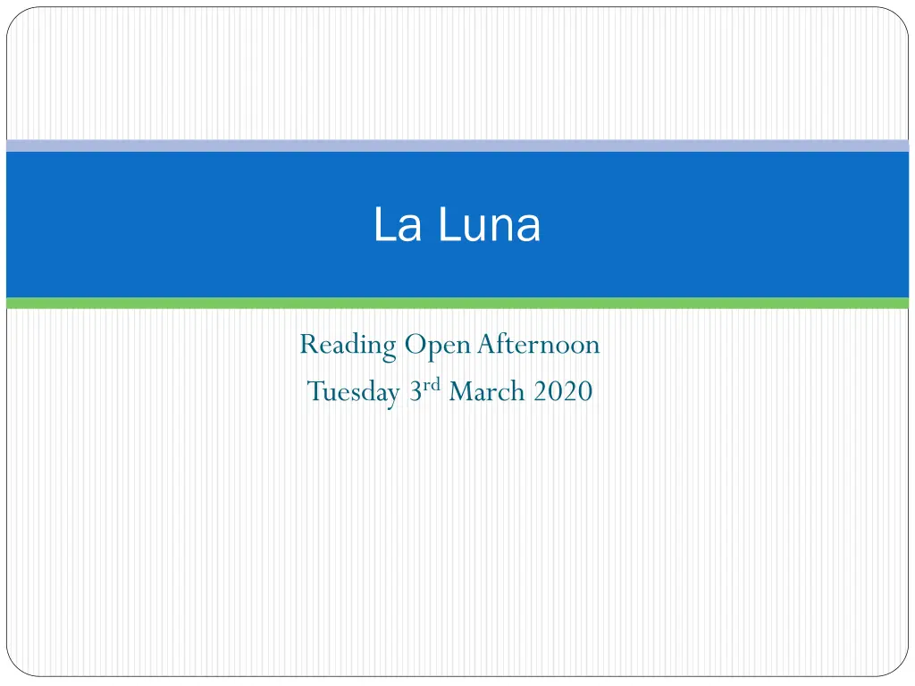 la luna