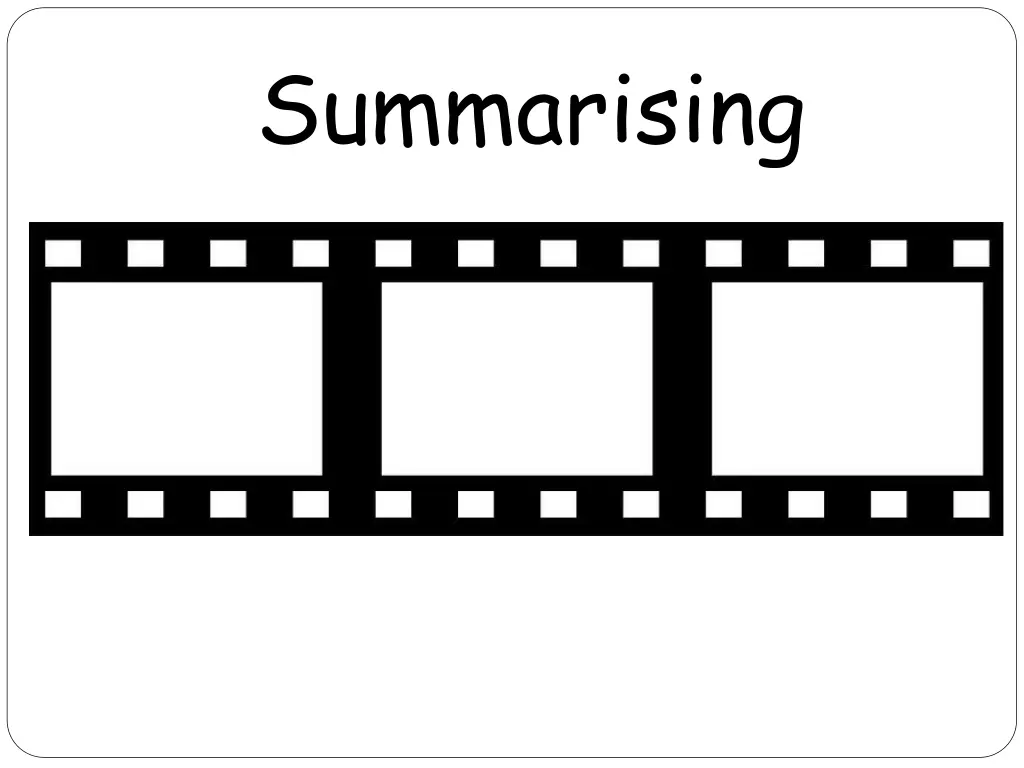 summarising