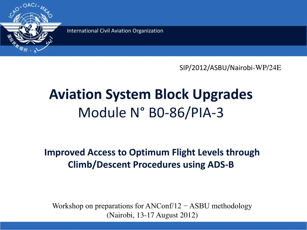 international civil aviation organization