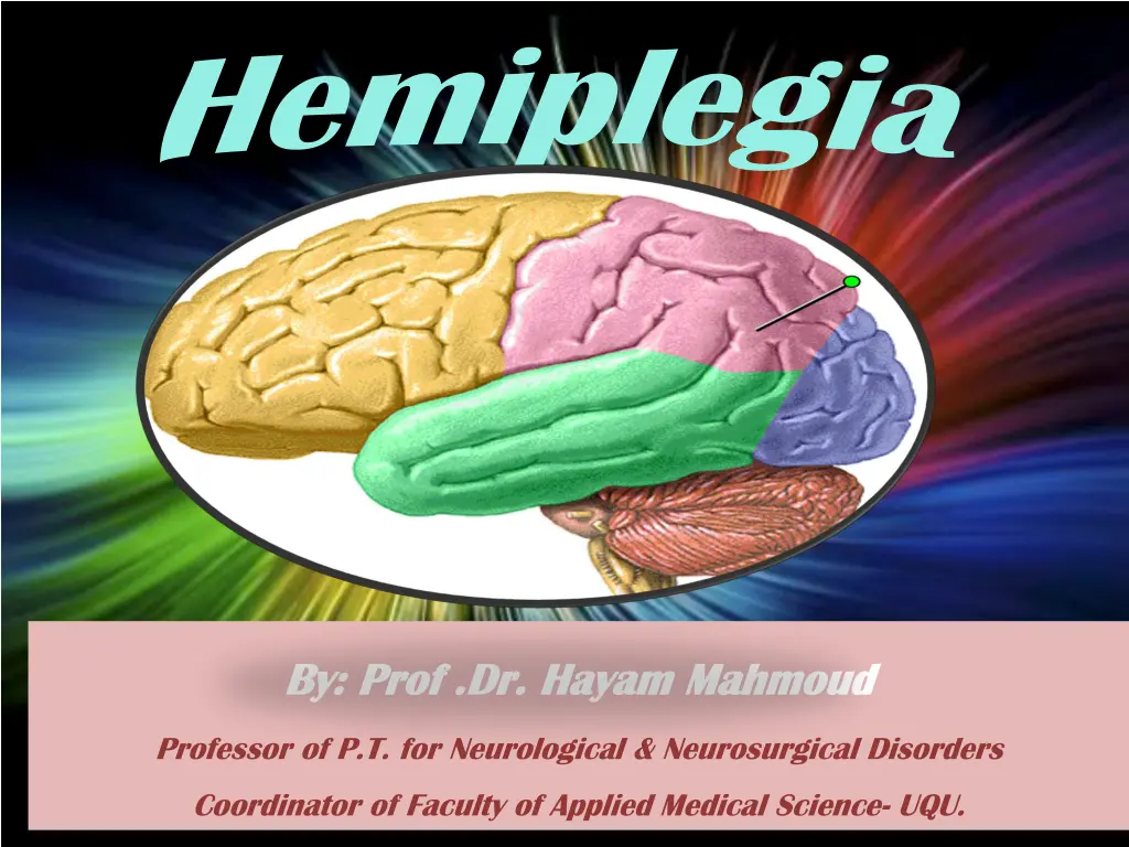 hemiplegia