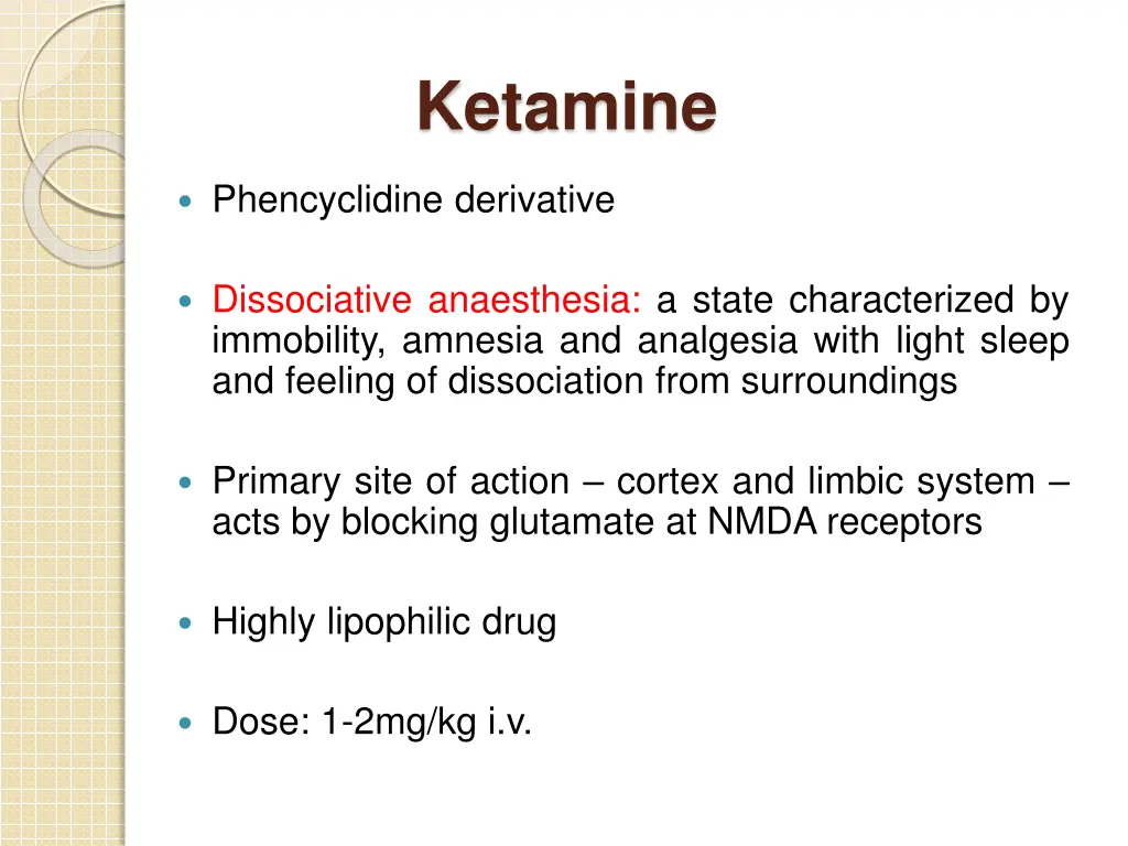 ketamine