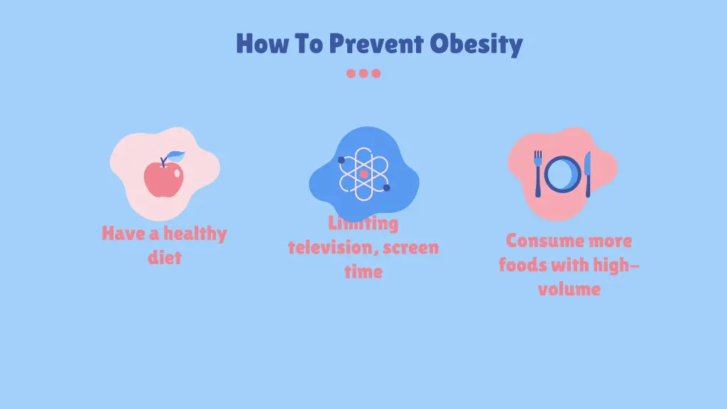 how to prevent obesity