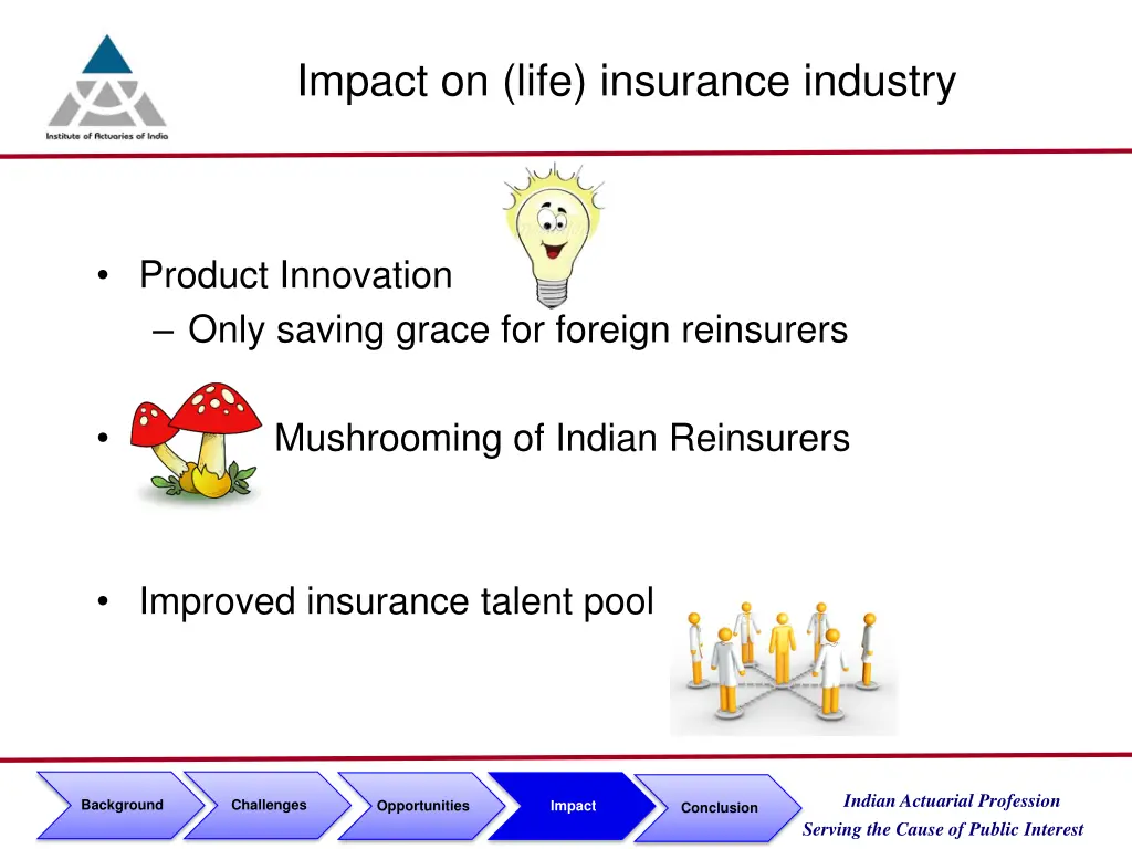 impact on life insurance industry 1