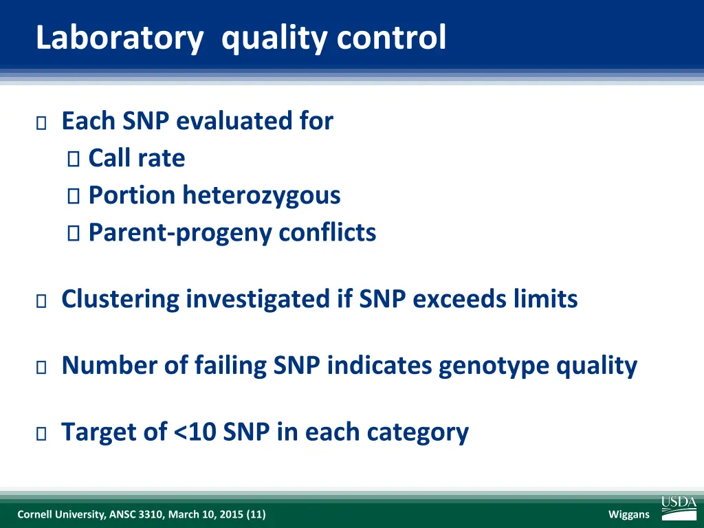 laboratory quality control