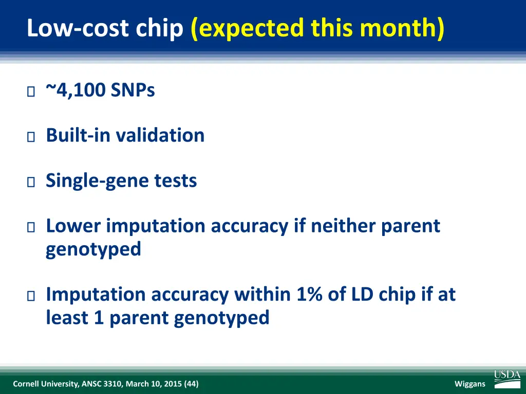 low cost chip expected this month