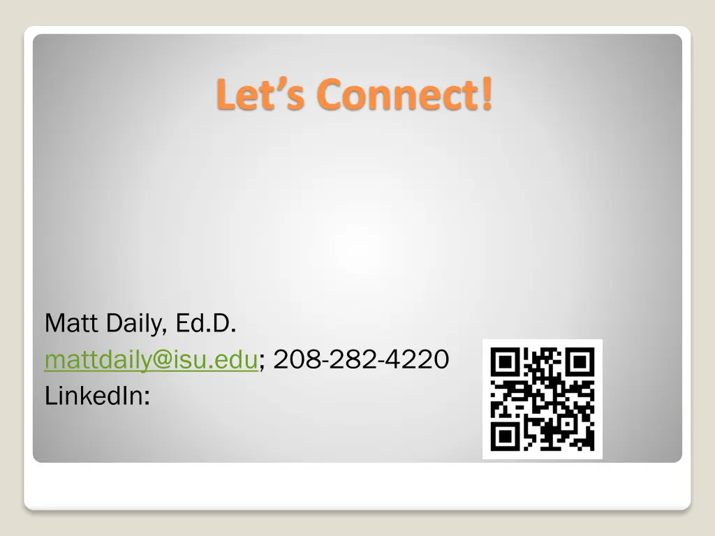 let s connect