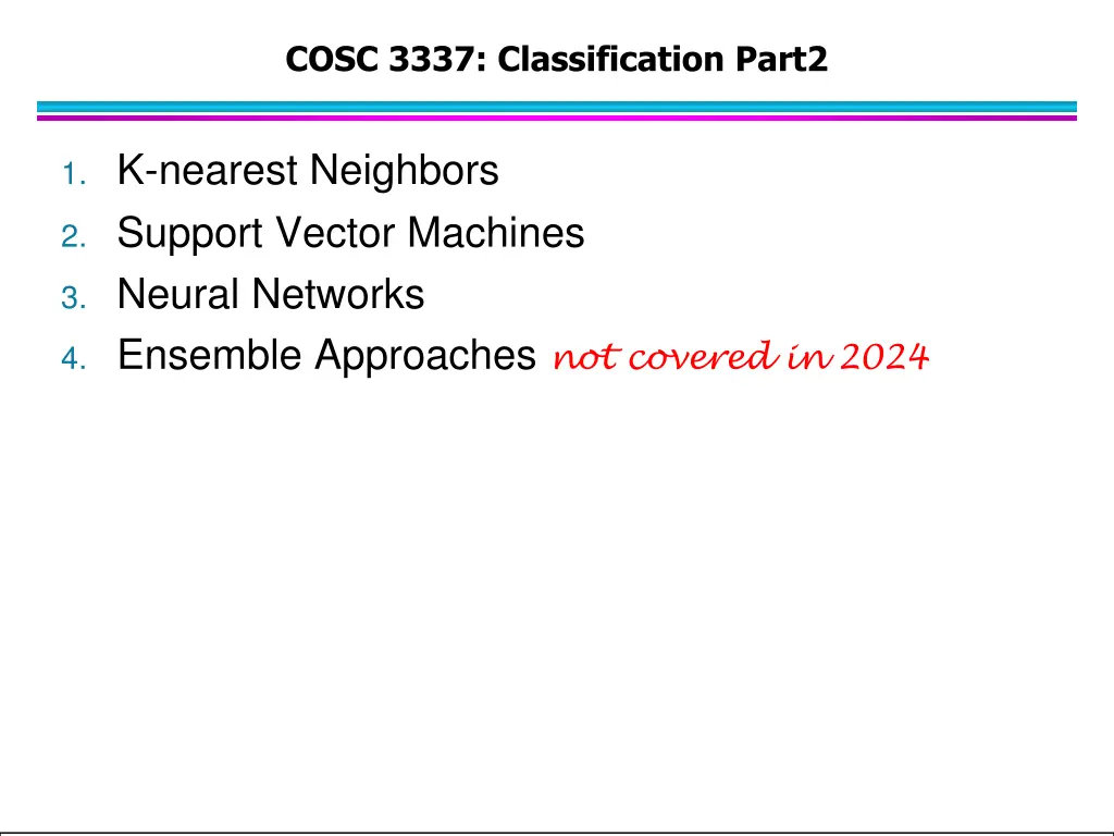 cosc 3337 classification part2