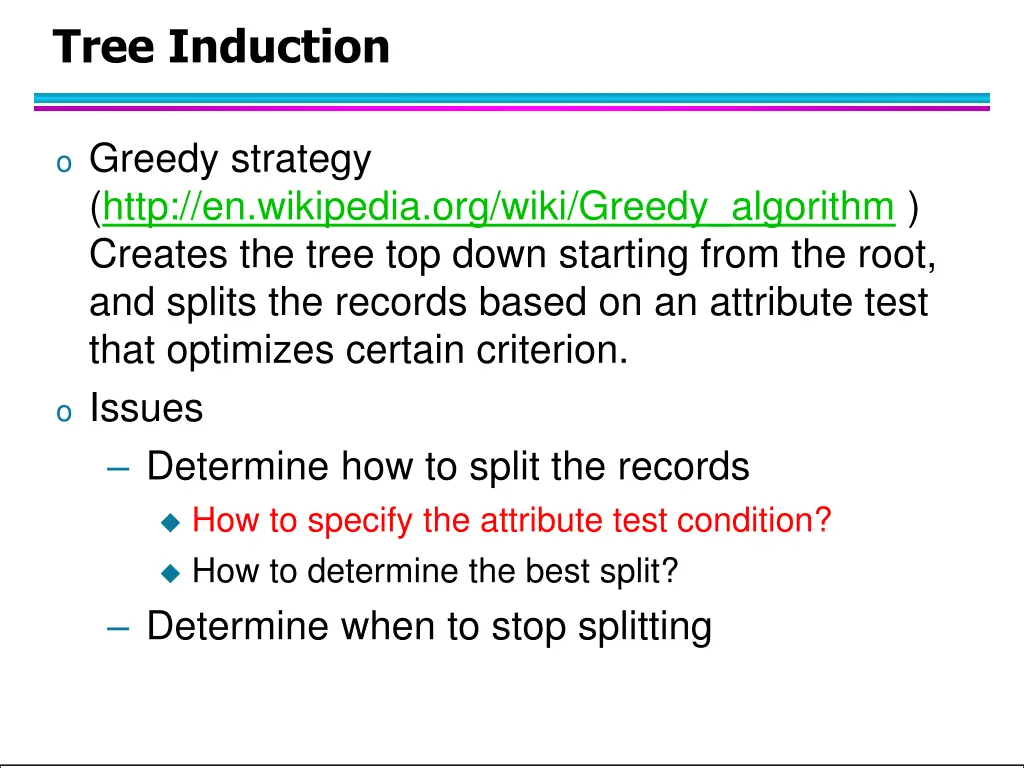 tree induction 1