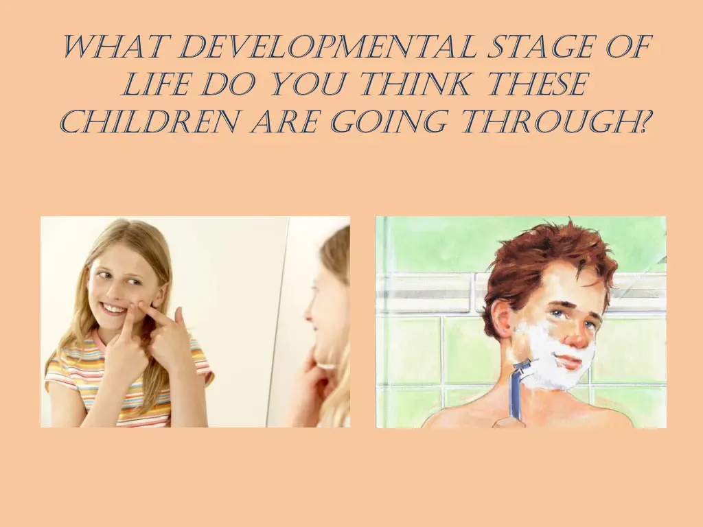 what developmental stage of life do you think