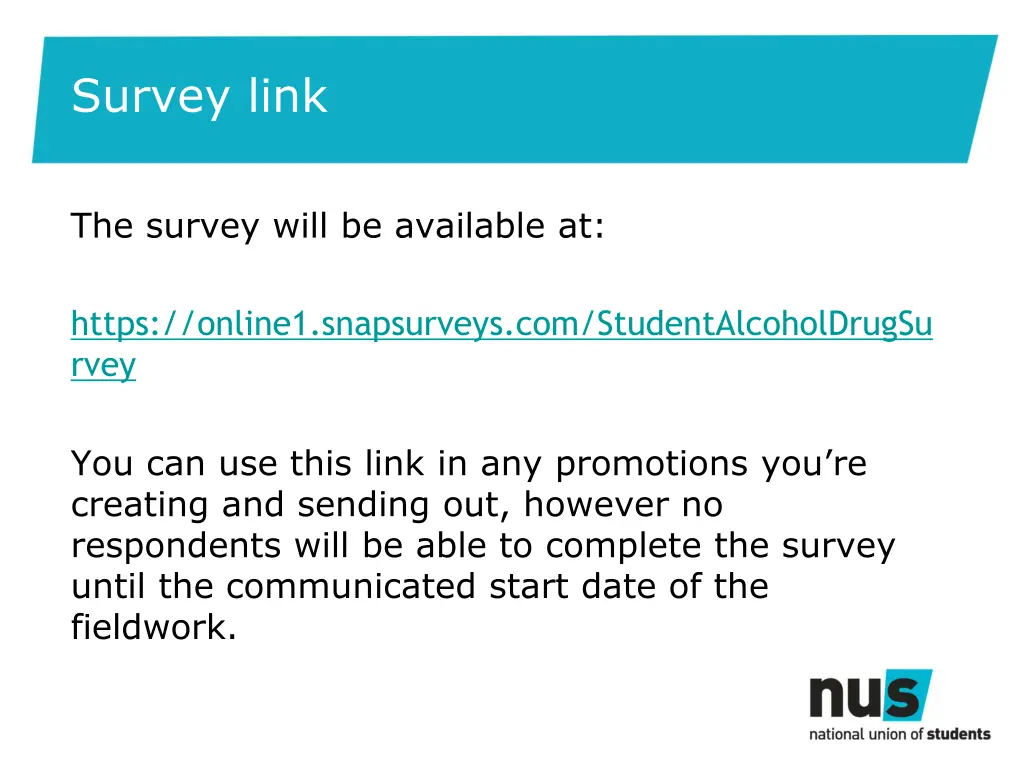 survey link