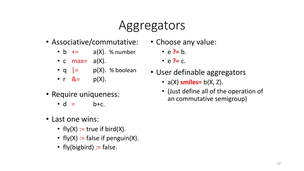 aggregators