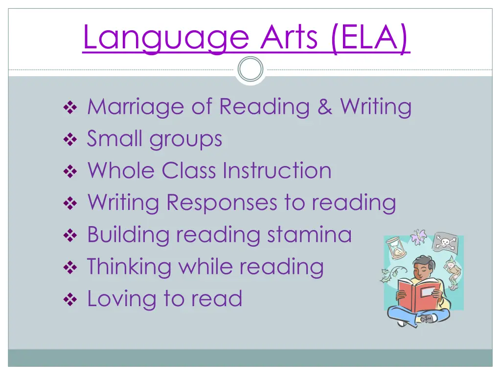 language arts ela