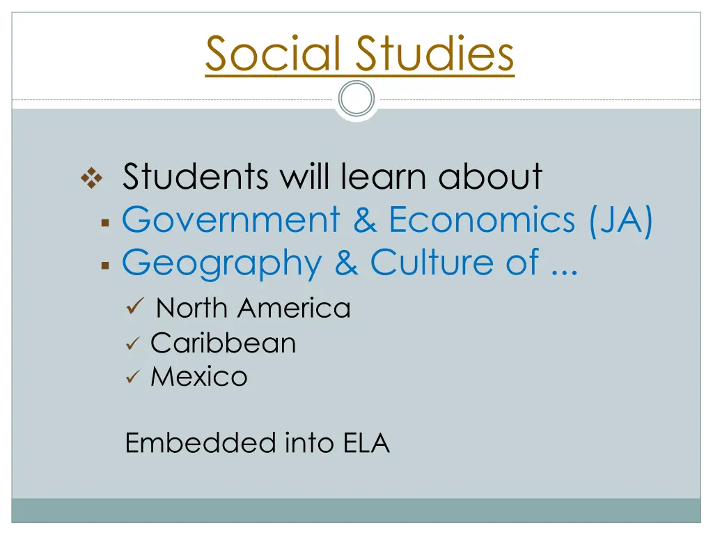 social studies
