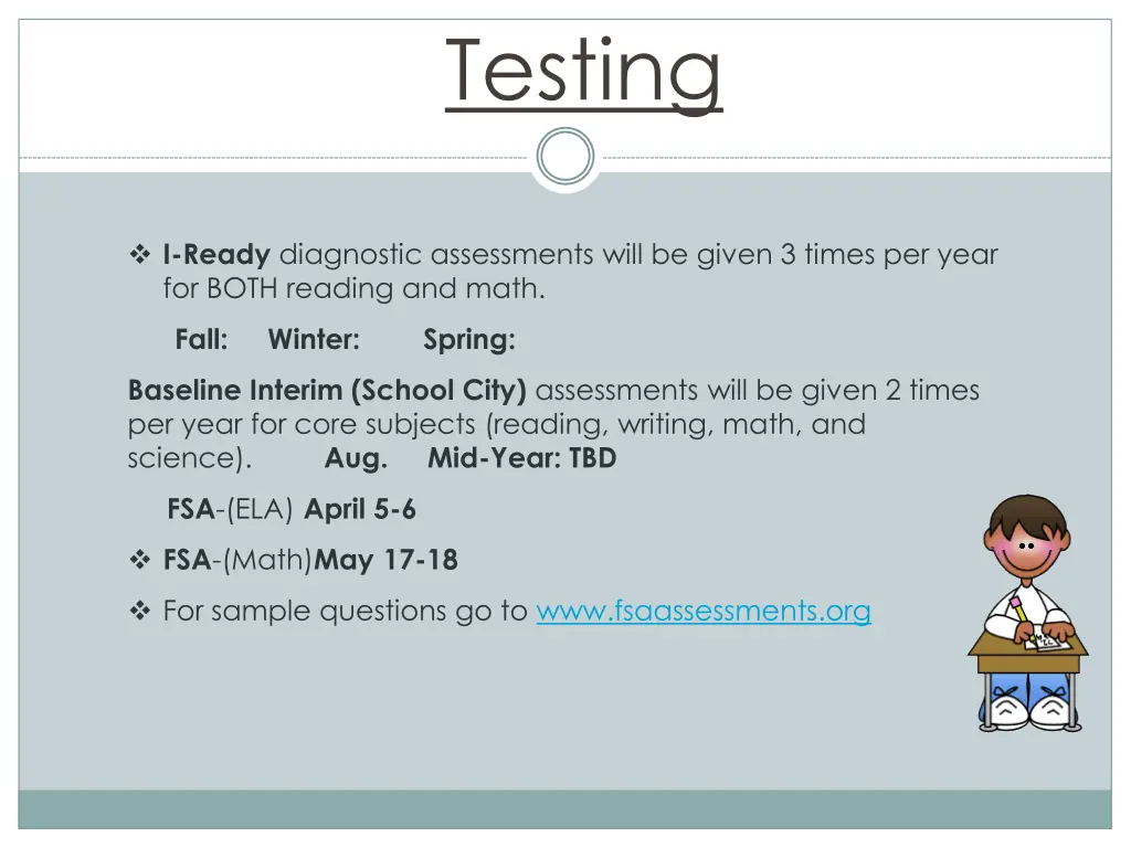 testing