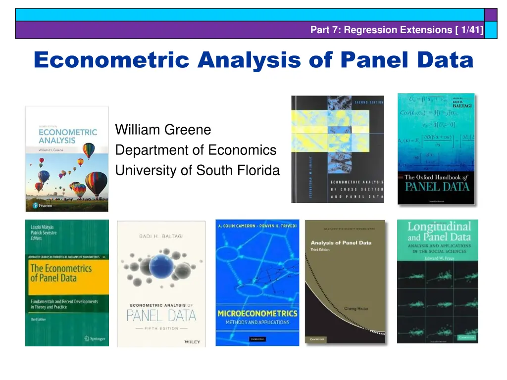 part 7 regression extensions 1 41