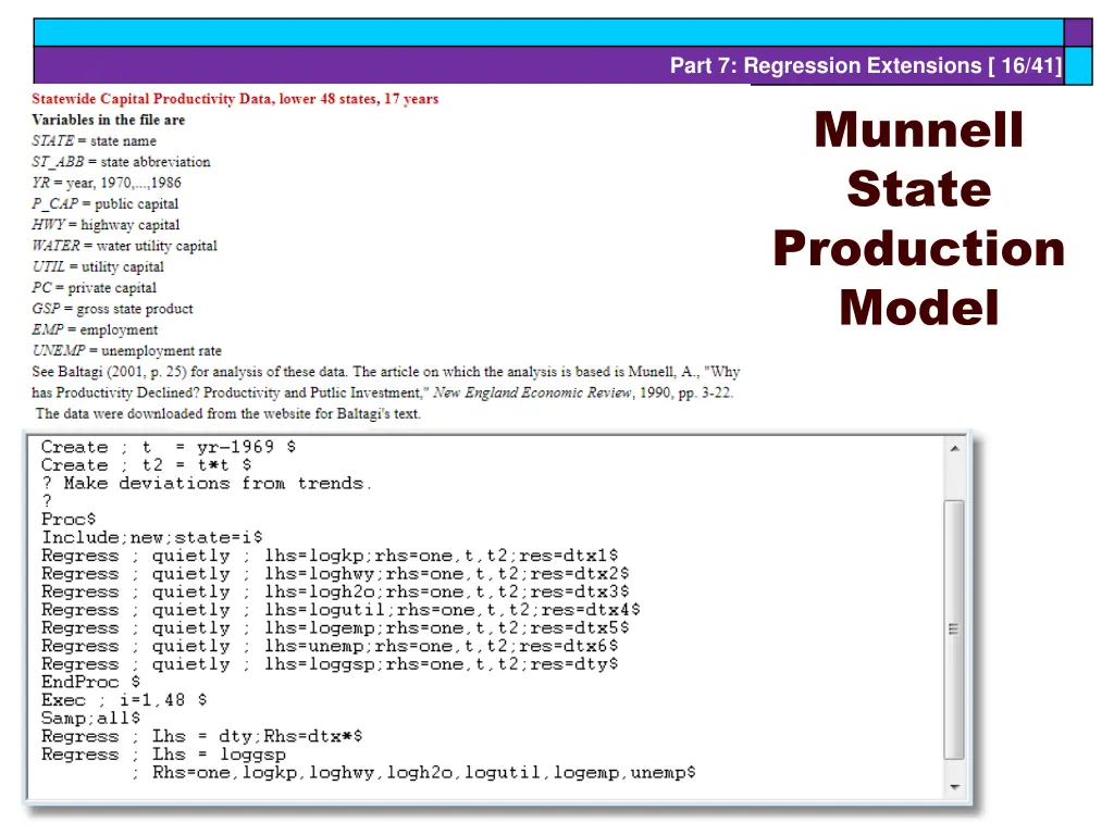 part 7 regression extensions 16 41 munnell state