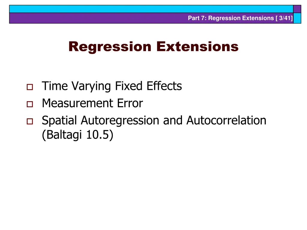 part 7 regression extensions 3 41