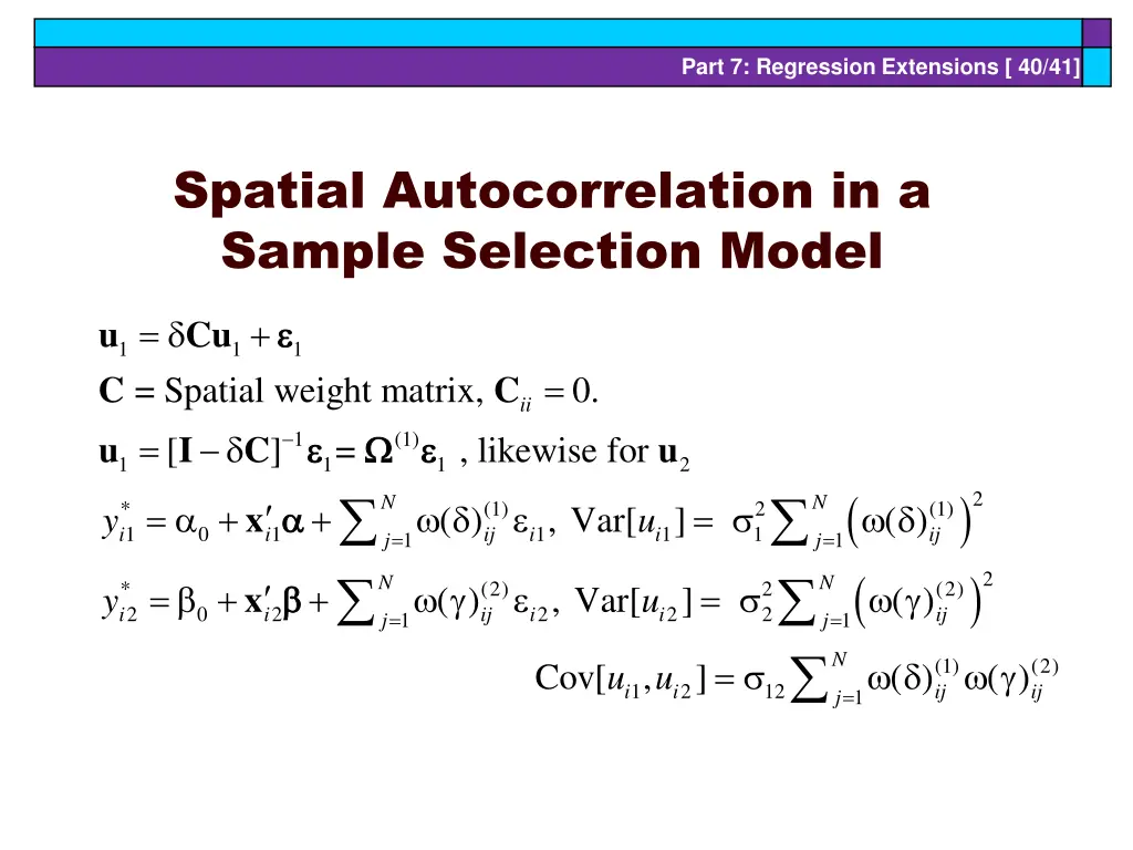 part 7 regression extensions 40 41
