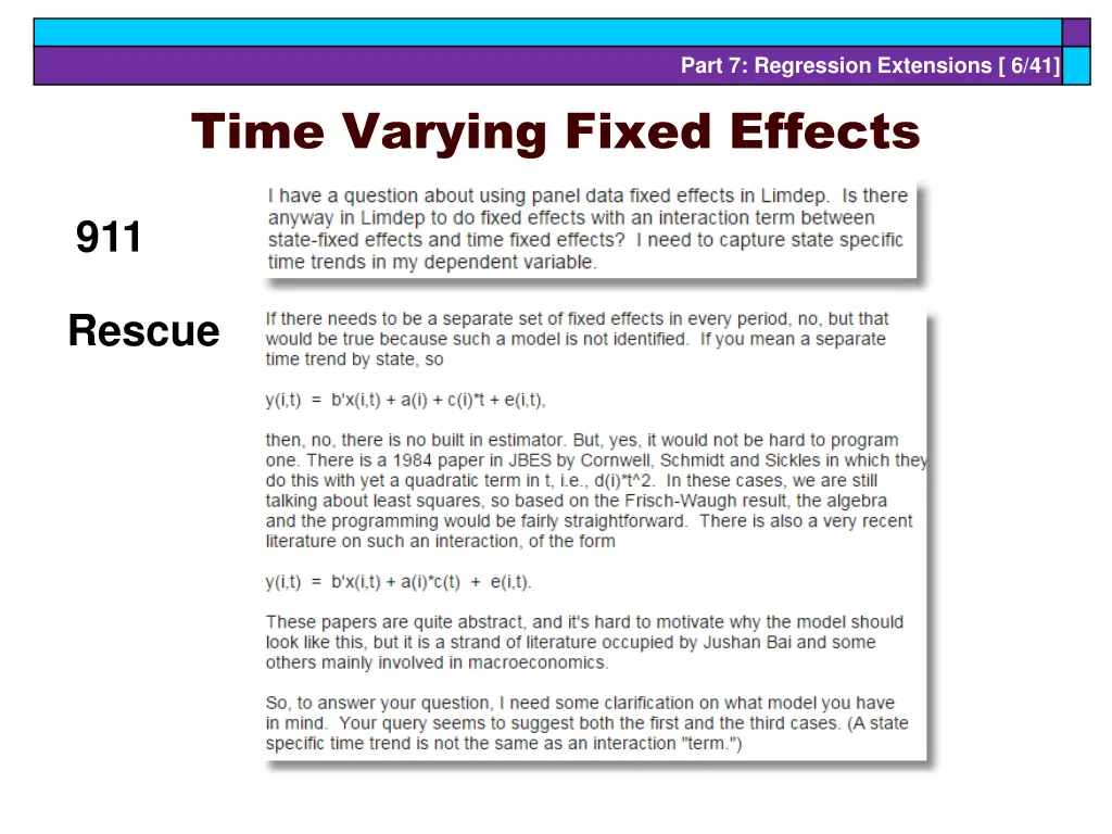 part 7 regression extensions 6 41